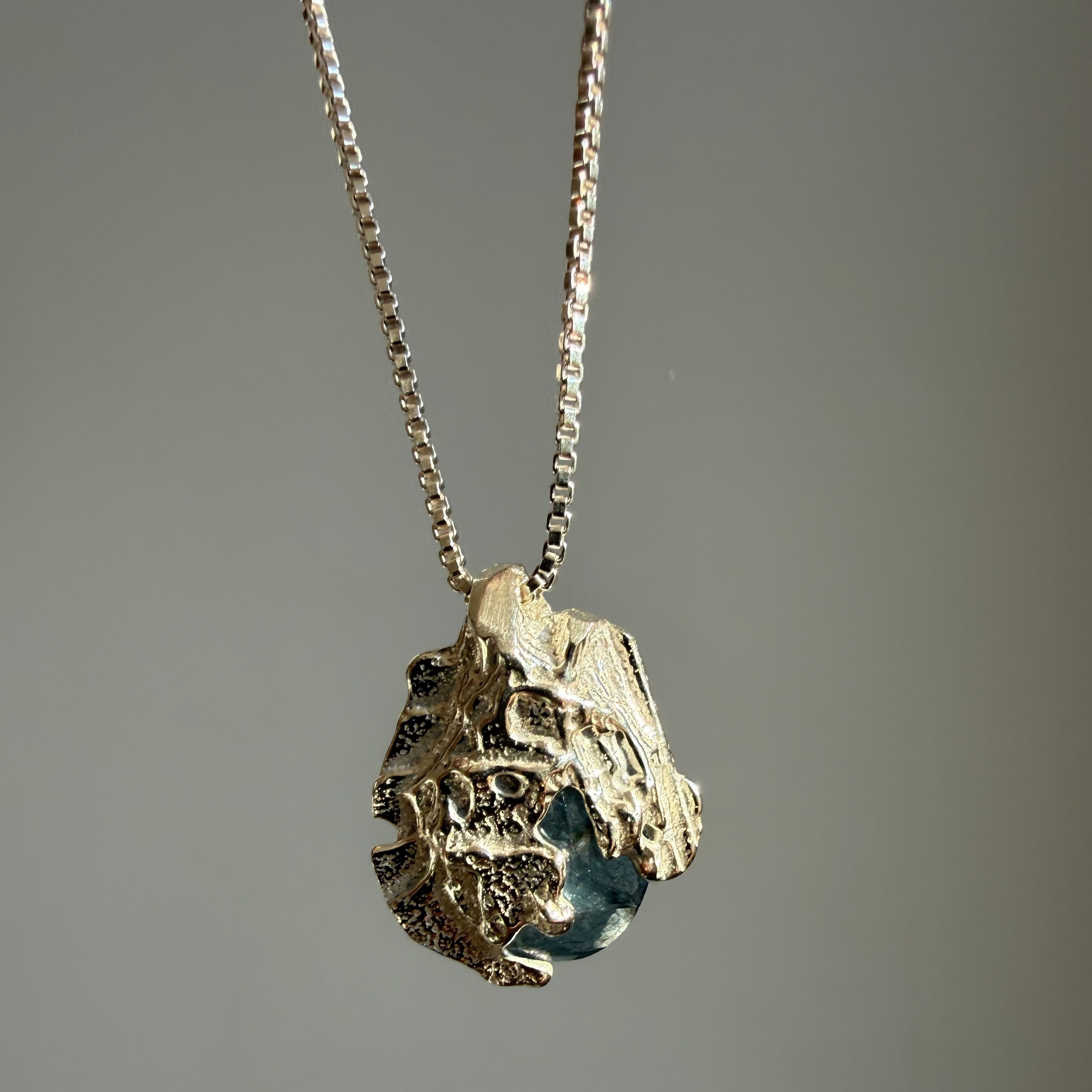 AQUAMARINE PENDANT 2