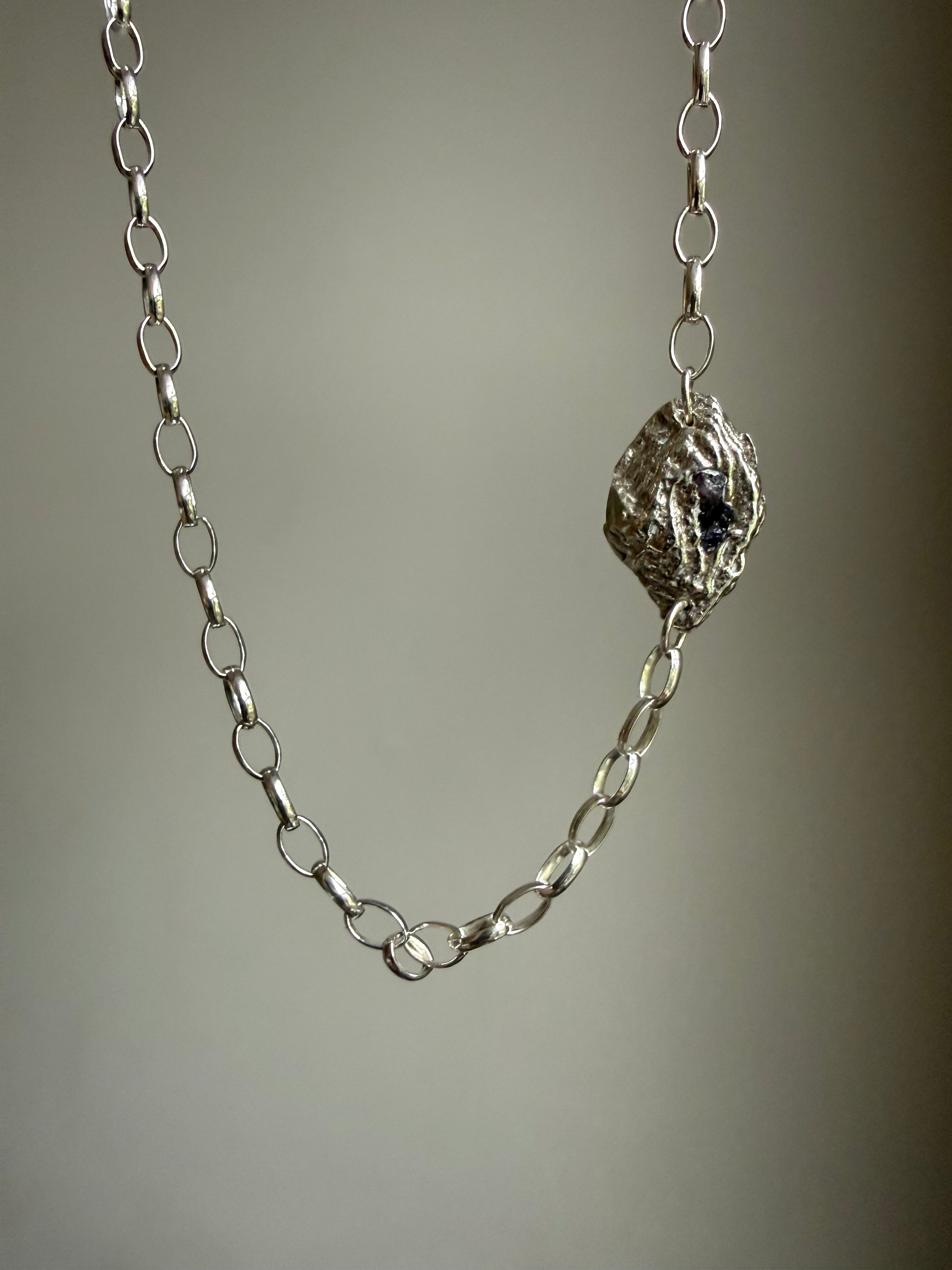 GARNET GEMSTONE CHAIN 2