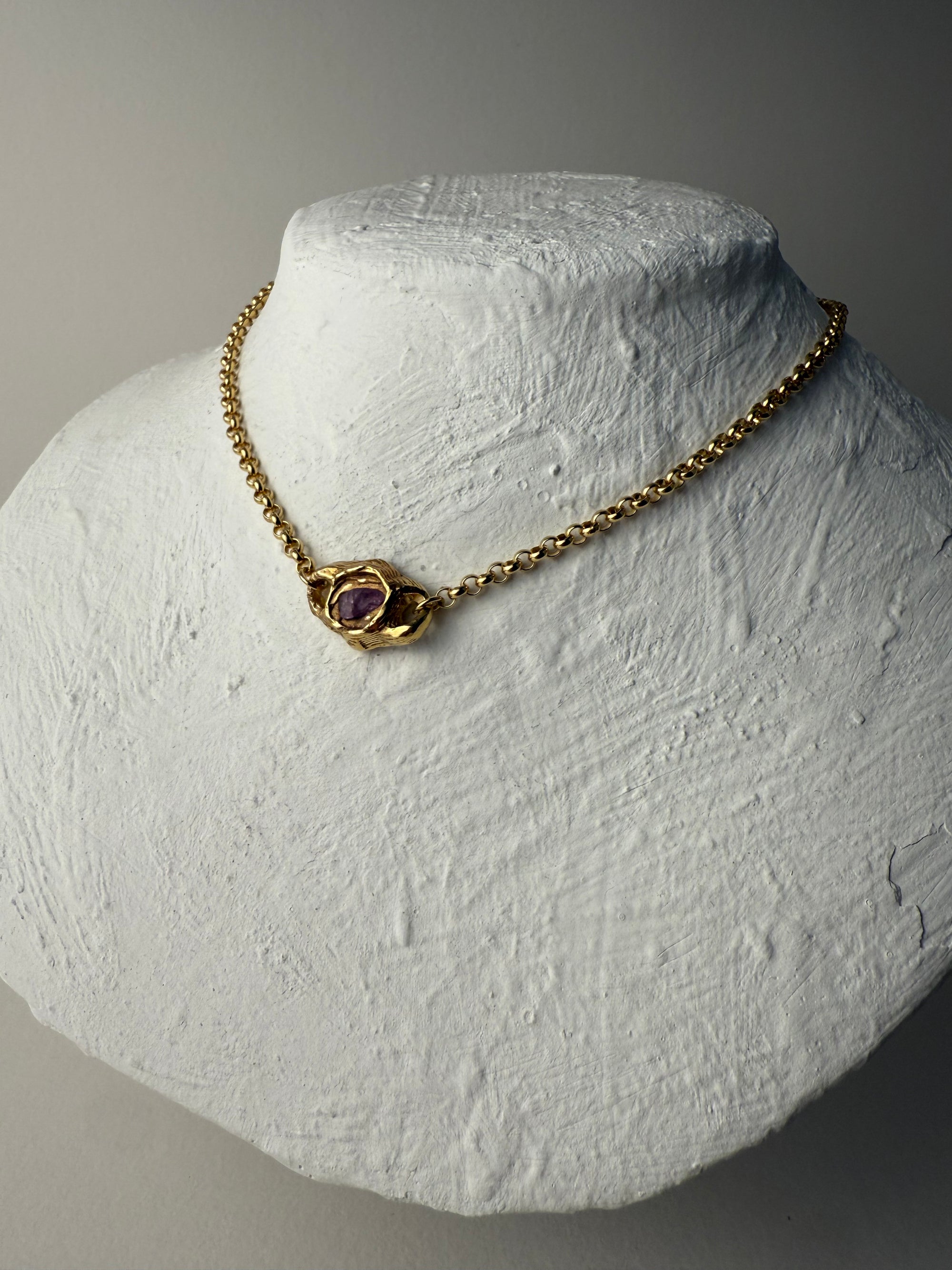 PINK SAPPHIRE GEMSTONE CHAIN 1