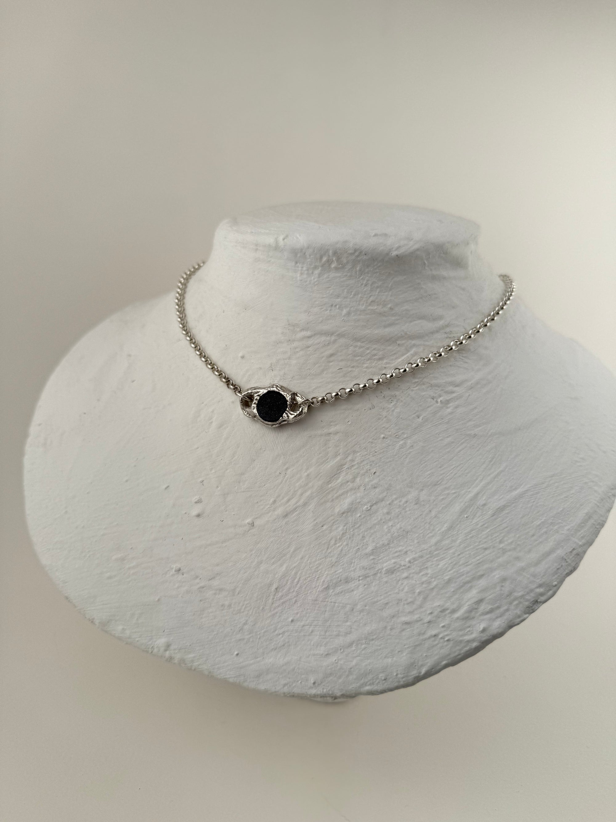 LAPIS GEMSTONE CHAIN 3