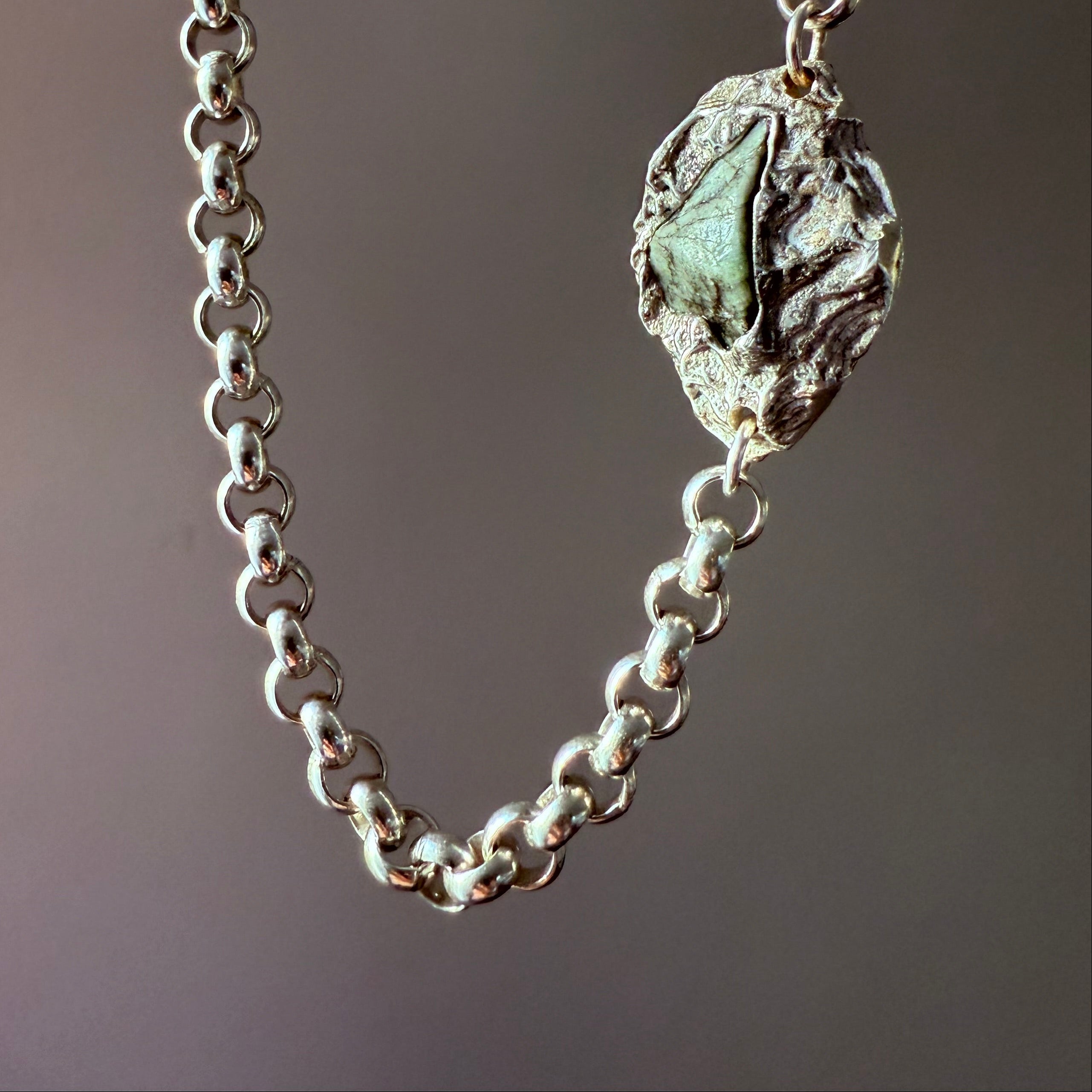 EMERALD GEMSTONE CHAIN 7