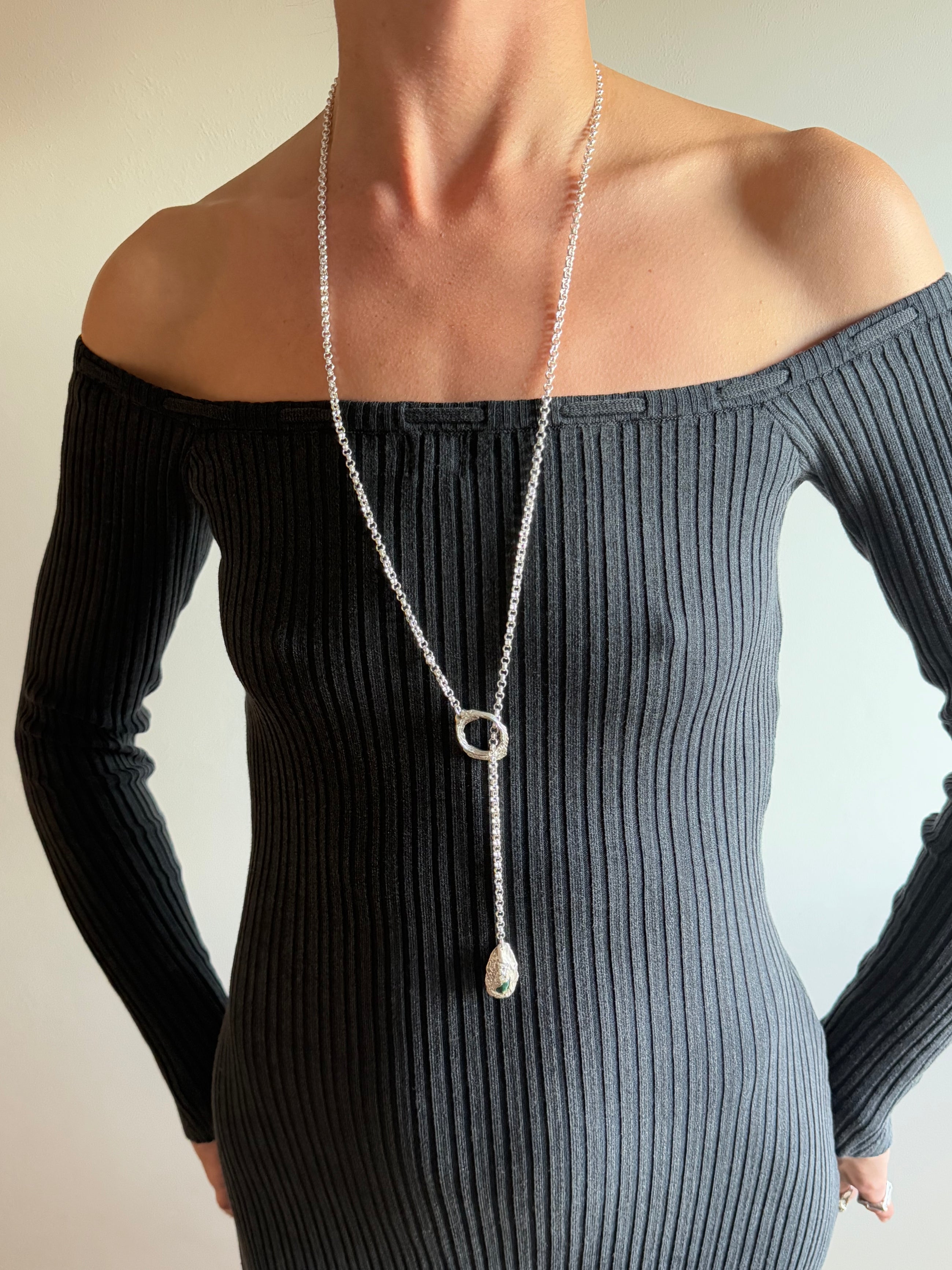 EMERALD GEMSTONE CLASP 1