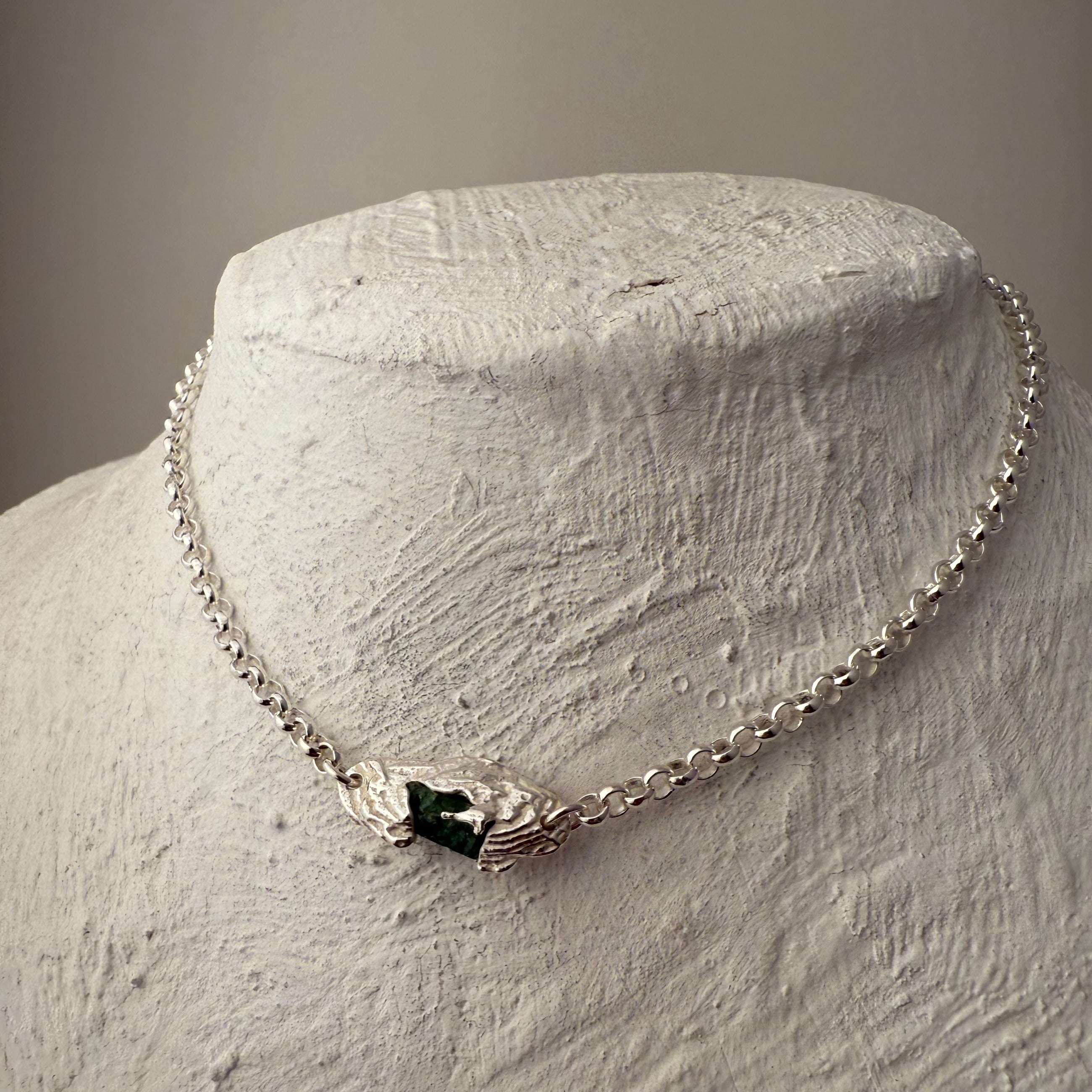 TOURMALINE GEMSTONE CHAIN 5