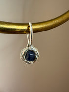 SAPPHIRE GEMSTONE HOOP 12