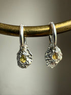 SAPPHIRE GEMSTONE HOOPS 10