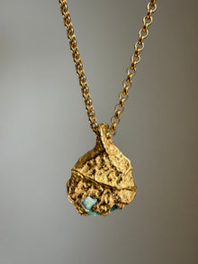 EMERLAD GEMSTONE PENDANT 6