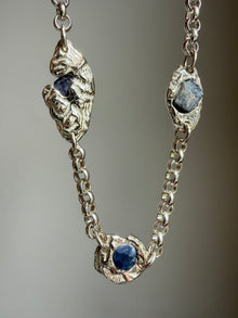MULTI BLUE SAPPHIRE GEMSTONE BRACELET