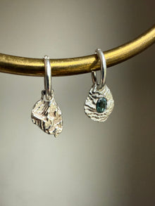 SAPPHIRE GEMSTONE HOOPS 9