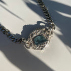 AQUAMARINE GEMSTONE CHAIN 4