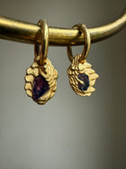 SAPPHIRE GEMSTONE HOOPS 6