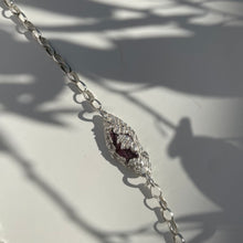 GARNET GEMSTONE CHAIN 1