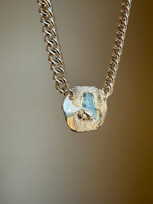 AQUAMARINE GEMSTONE CHAIN 8