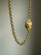 AQUAMARINE GEMSTONE CHAIN 7