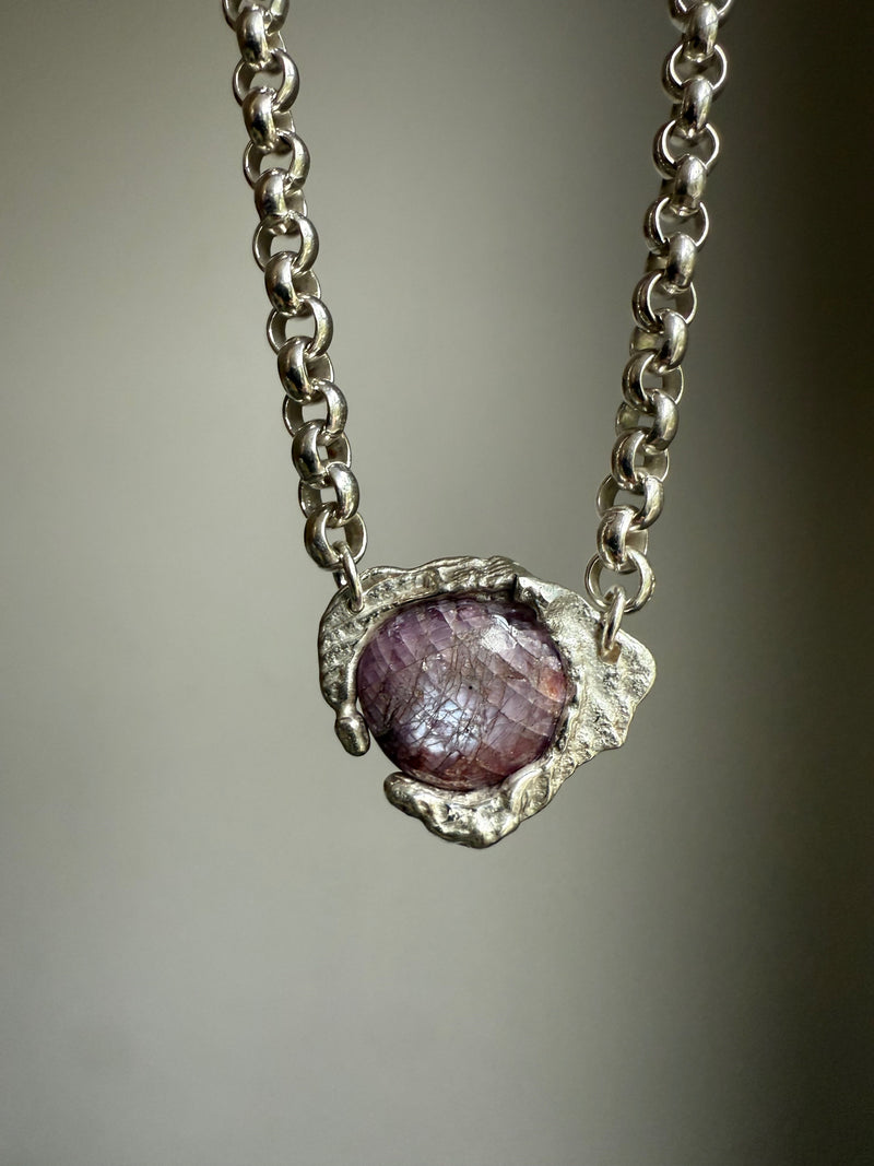 RUBY GEMSTONE CHAIN 2