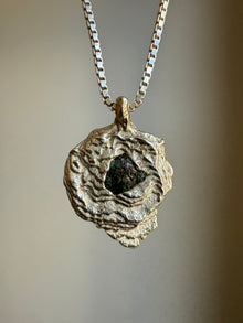 GREEN EMERALD DROP PENDANT