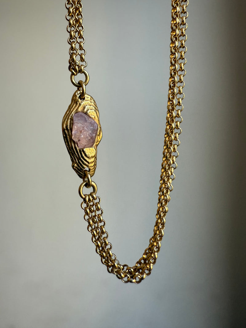 PINK SAPPHIRE GEMSTONE CHAIN 17