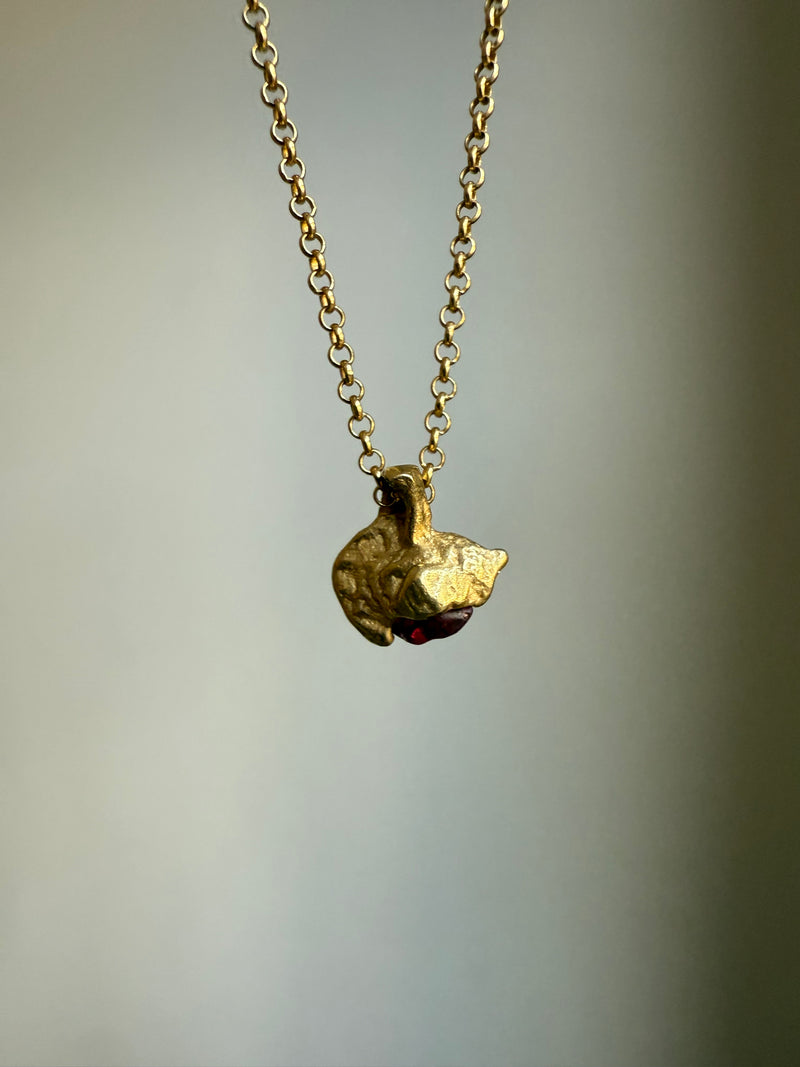 RED SPINEL PENDANT 1