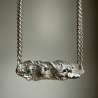AQUAMARINE GEMSTONE CHAIN 9