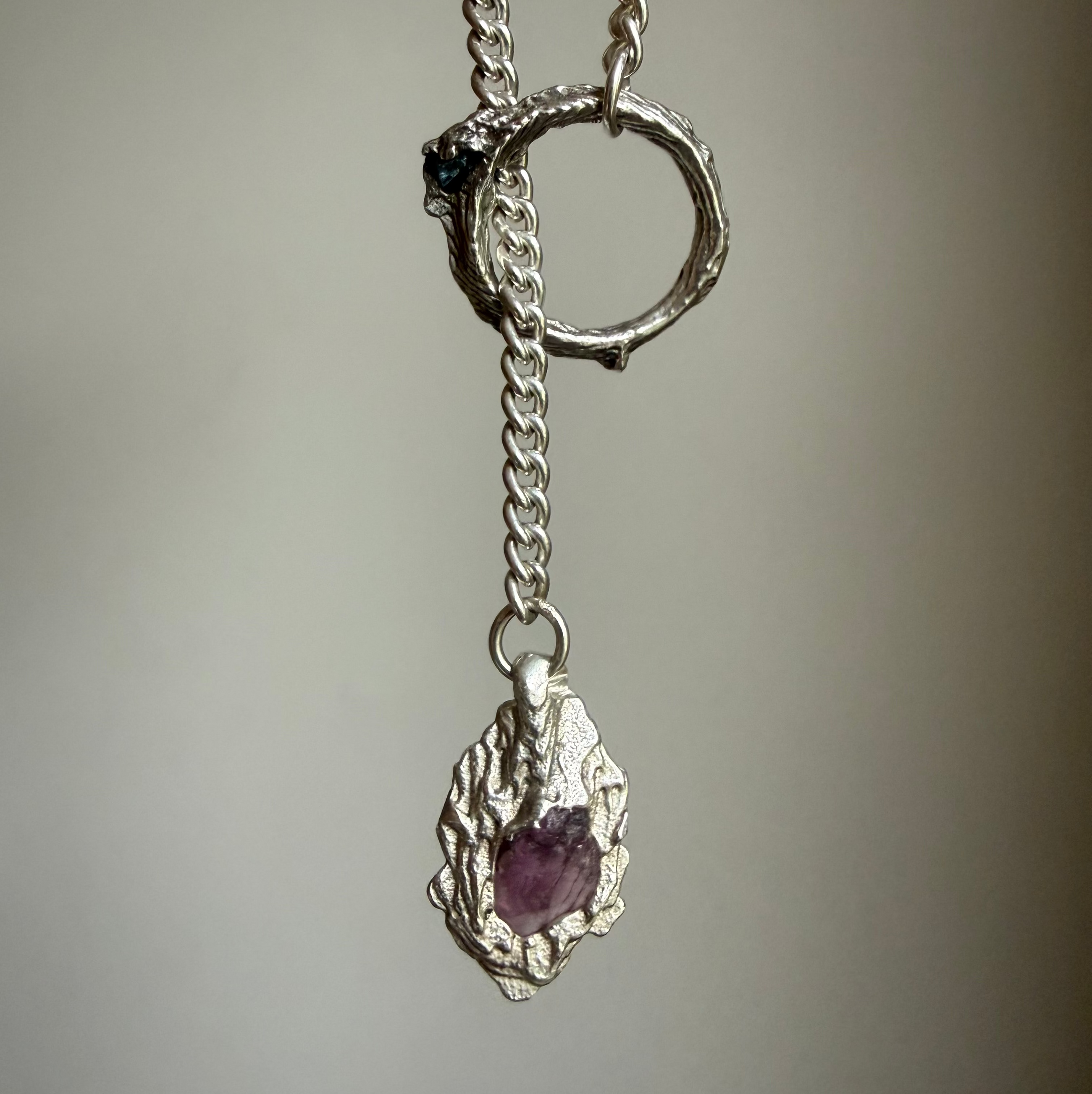 SAPPHIRE GEMSTONE CHAIN 6
