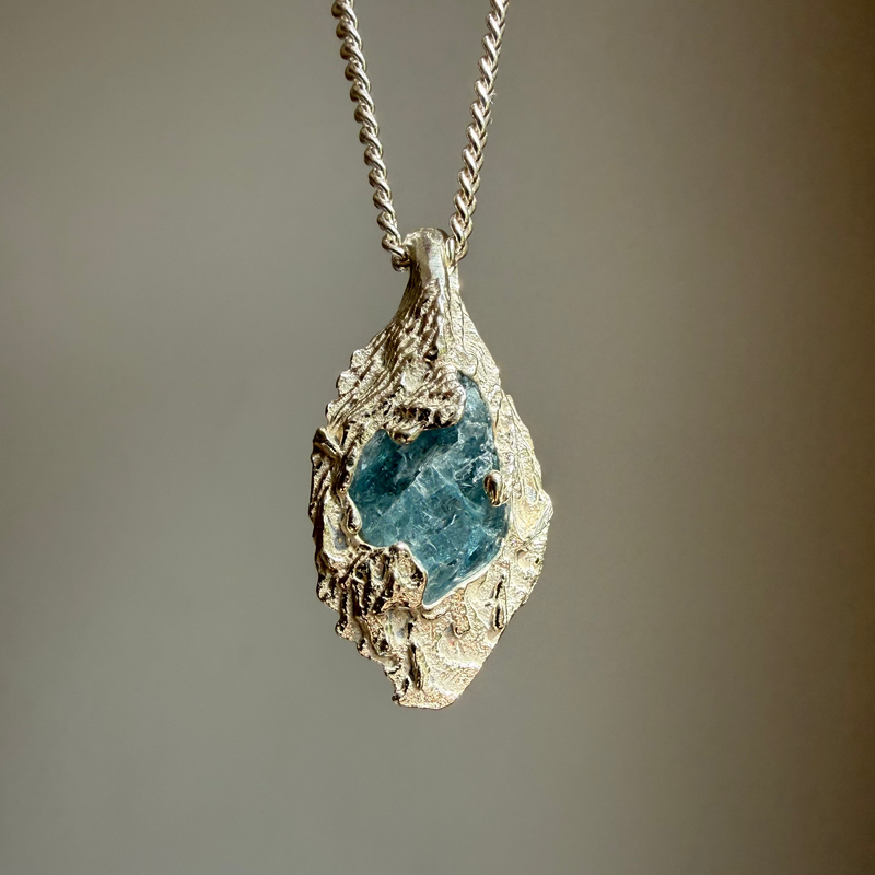 AQUAMARINE PENDANT 2