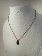 PINK SAPPHIRE DROP PENDANT