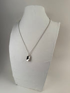 GREEN ROUGH EMERALD PENDANT