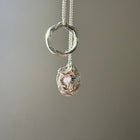 PINK SAPPHIRE GEMSTONE CLASP 2