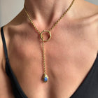 SAPPHIRE GEMSTONE CLASP 2