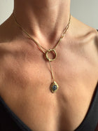 AQUAMARINE GEMSTONE CLASP 1