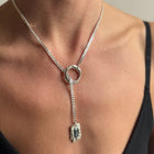 AQUAMARINE GEMSTONE CLASP 3