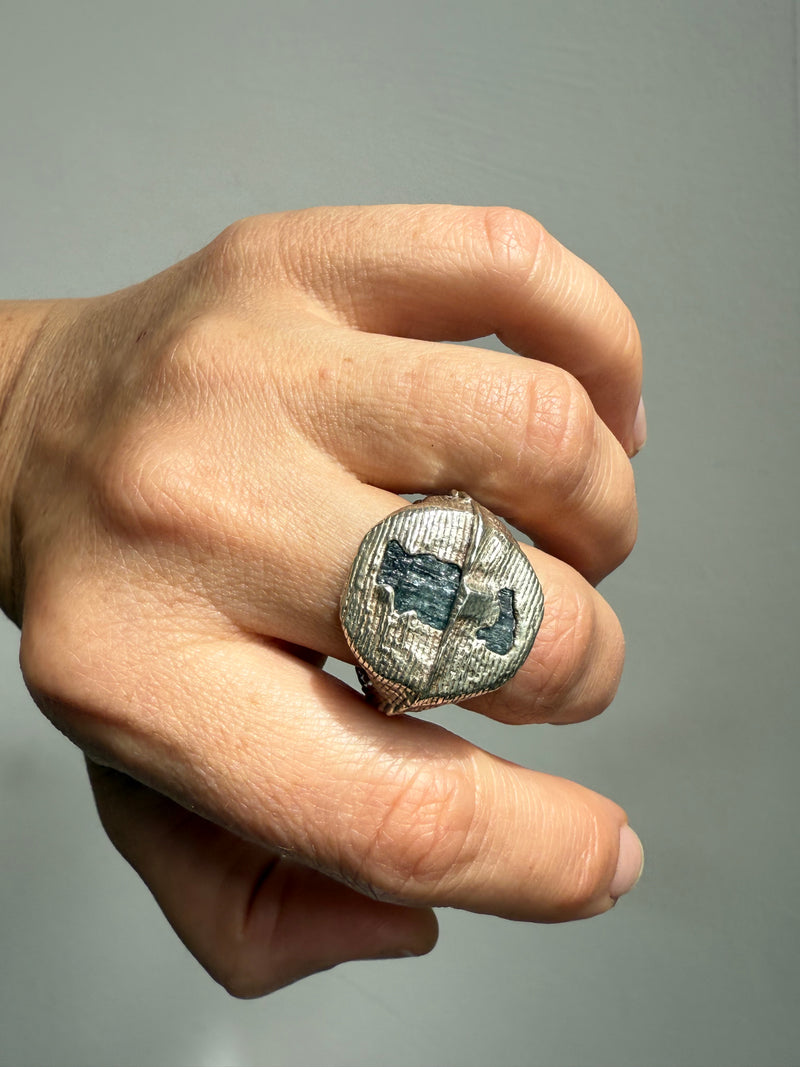 ASA X SIGNET RING