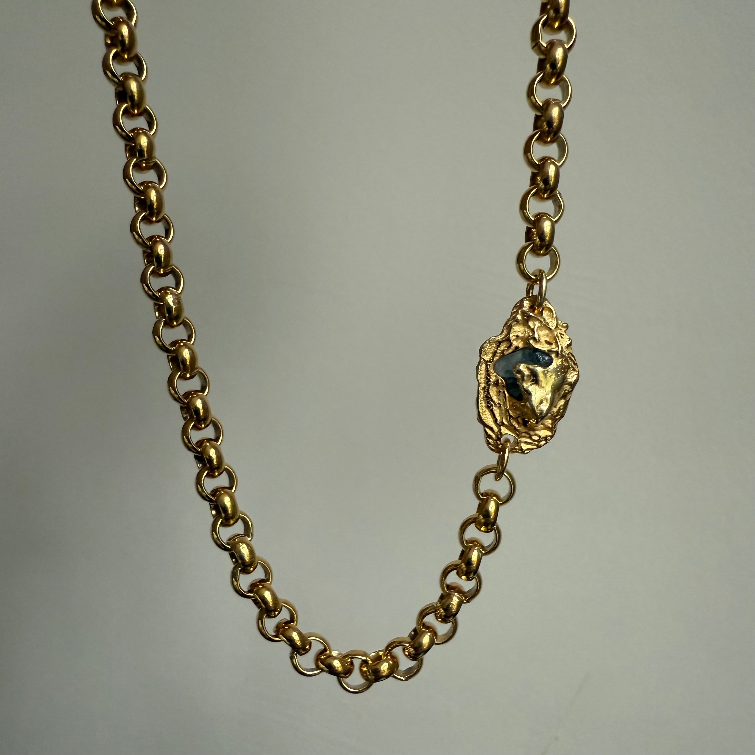 SAPPHIRE GEMSTONE CHAIN 15 | Jayne Fowler