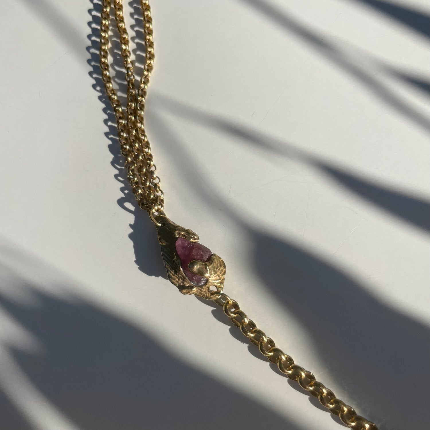 SAPPHIRE GEMSTONE CHAIN 5