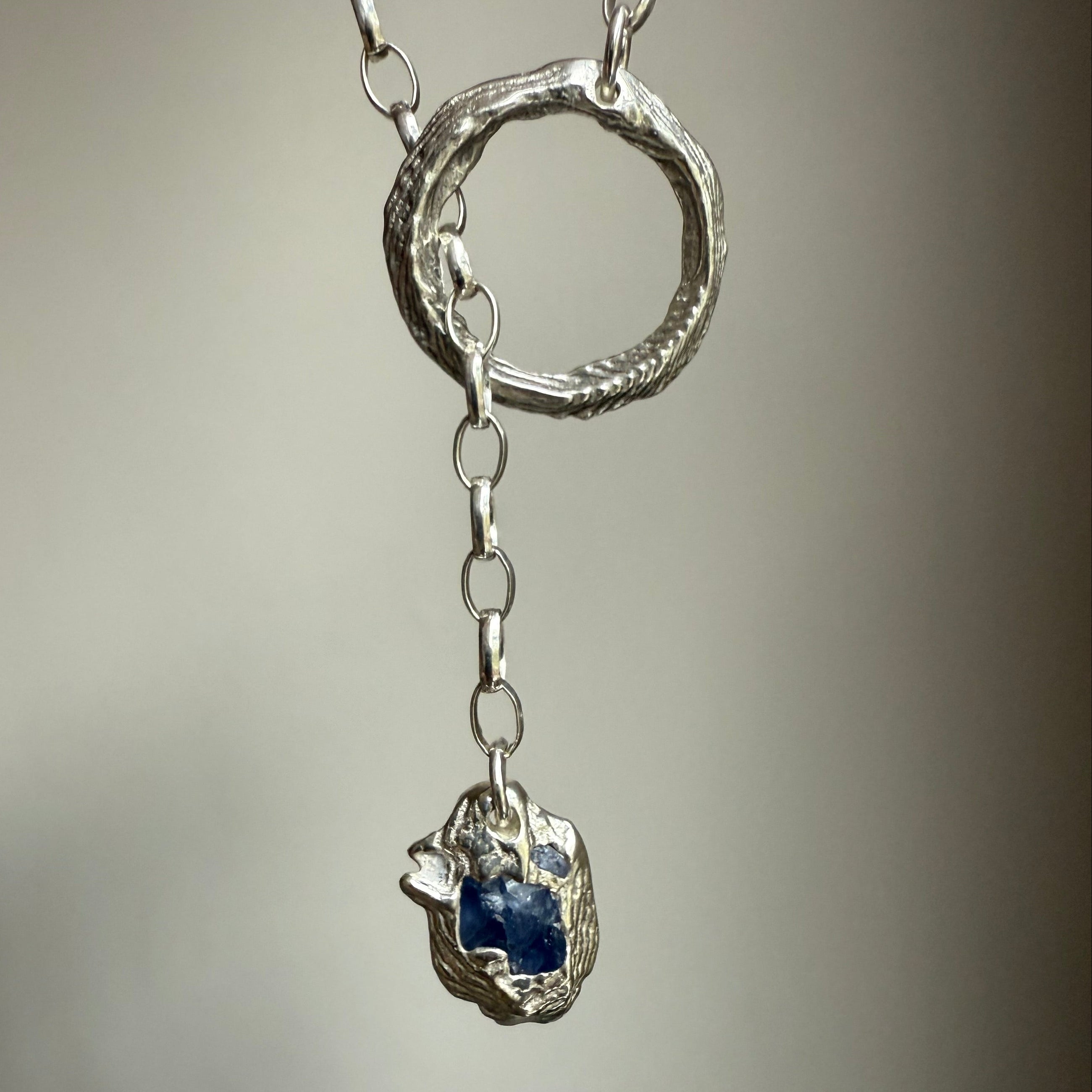 SAPPHIRE GEMSTONE CLASP 4