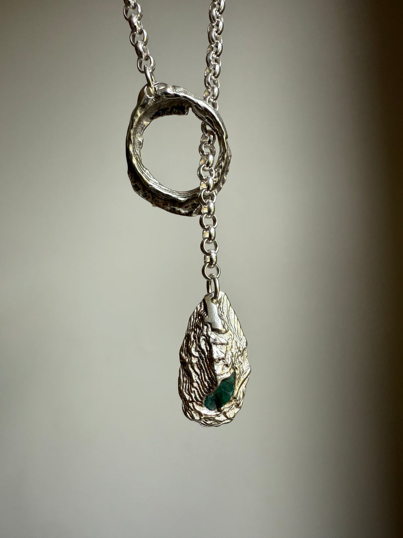 EMERALD GEMSTONE CLASP 1