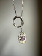 PINK SAPPHIRE GEMSTONE CLASP 2