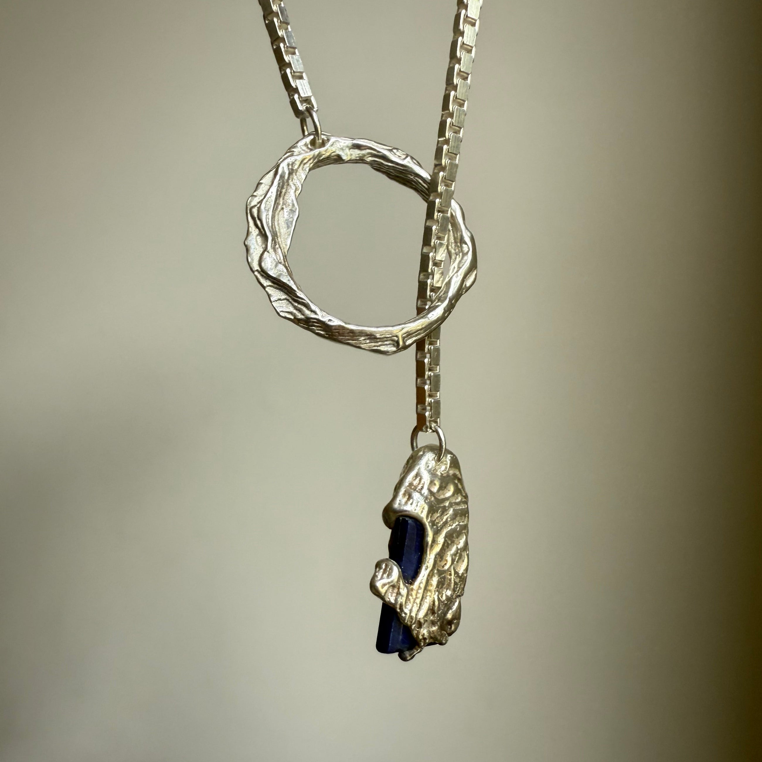 LAPIS GEMSTONE CLASP 2