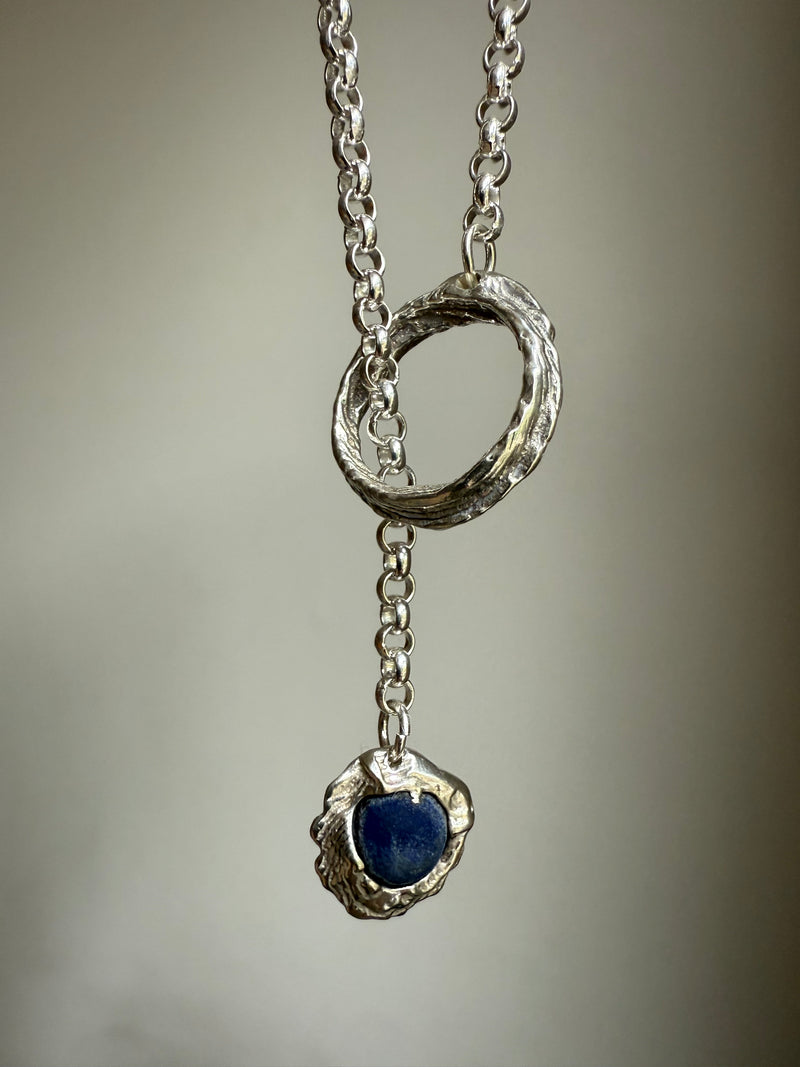 LAPIS GEMSTONE CLASP 1