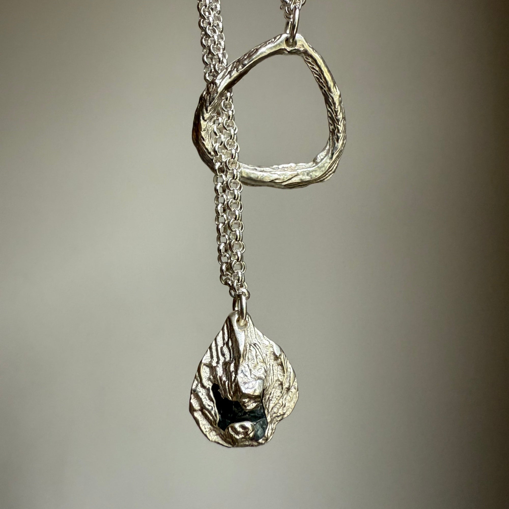 AQUAMARINE GEMSTONE CLASP 2