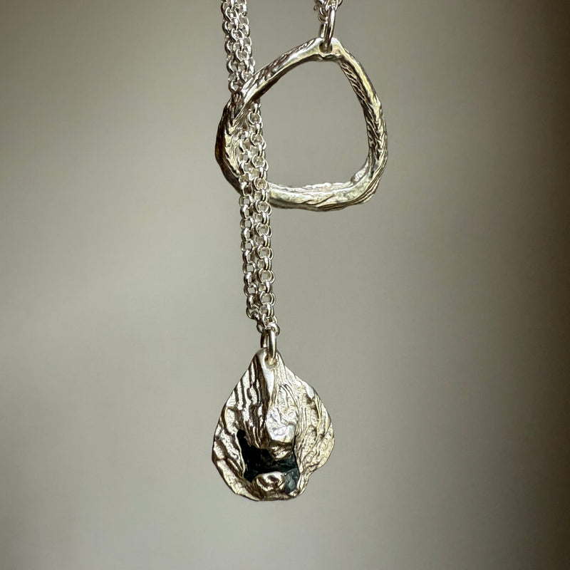 AQUAMARINE GEMSTONE CLASP 2