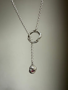 RED SPINEL GEMSTONE CLASP 1