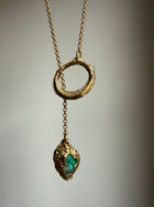 EMERALD GEMSTONE CLASP 2