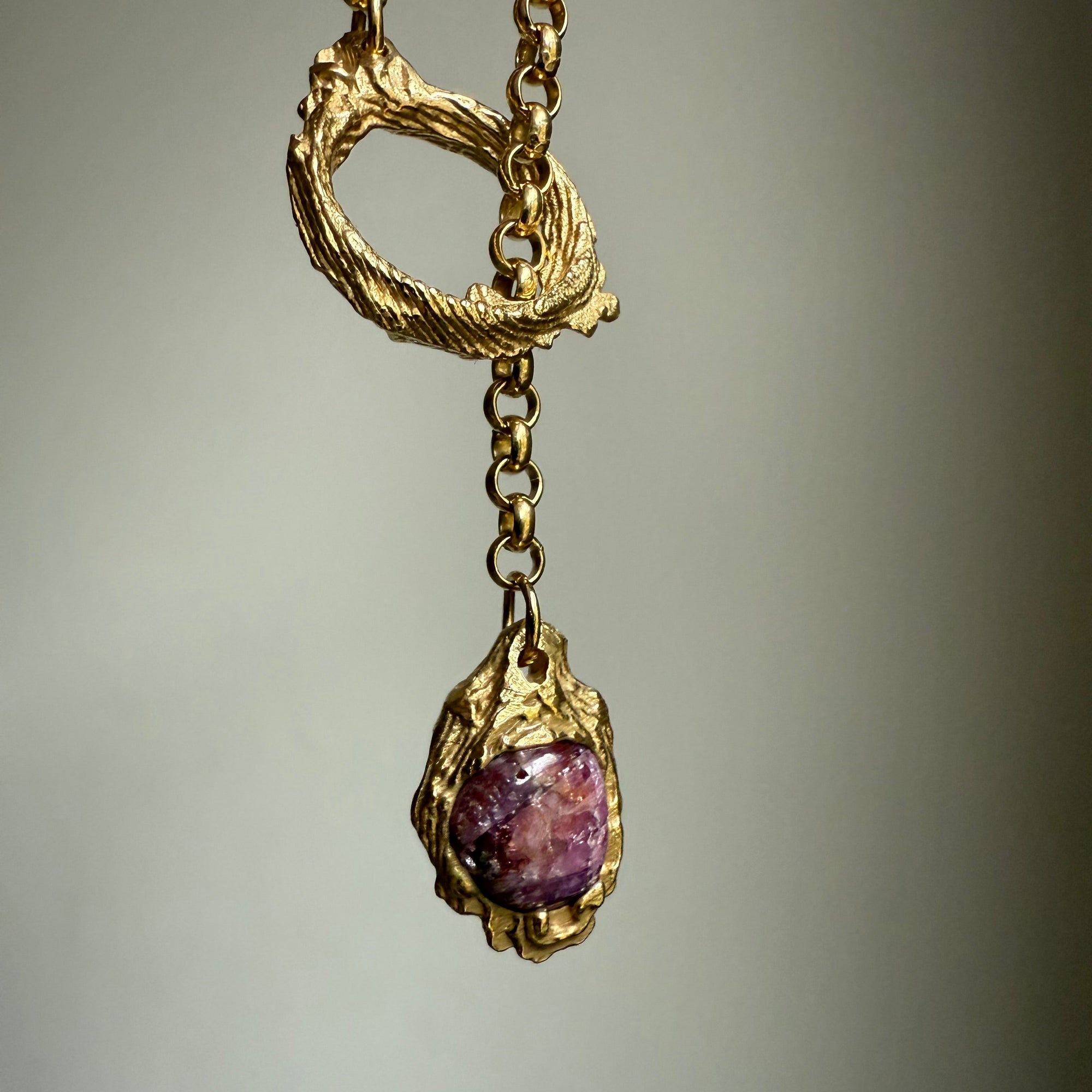 RUBY GEMSTONE CLASP 3